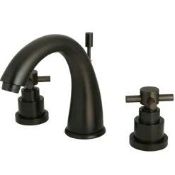 Kingston Brass Elinvar 8-Inch Widespread 3-Hole Bathroom Faucet