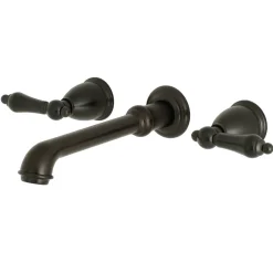 Kingston Brass English Country Wall Mount Bathroom Faucet