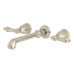 Kingston Brass English Country Wall Mount Bathroom Faucet