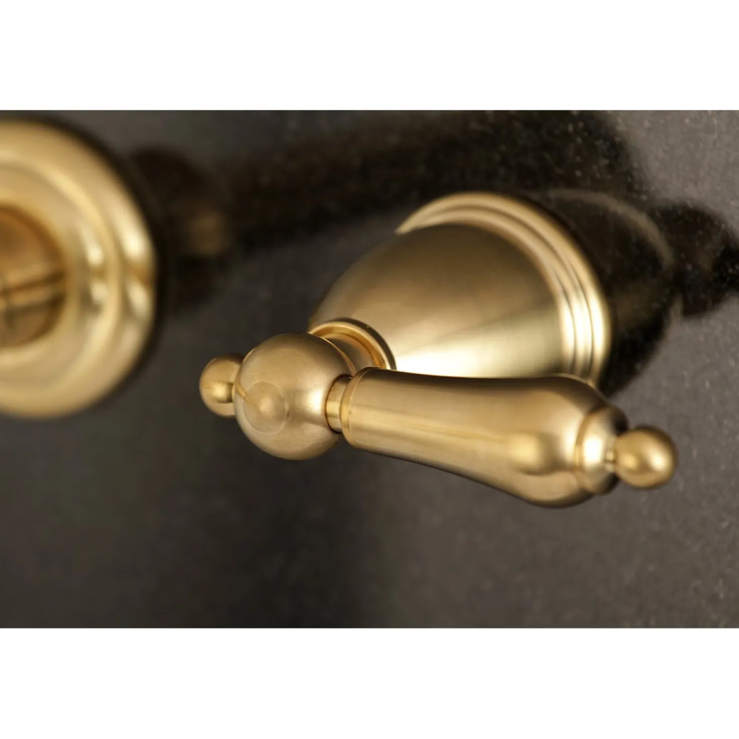 Kingston Brass English Country Wall Mount Bathroom Faucet