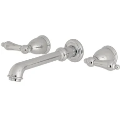 Kingston Brass English Country Wall Mount Bathroom Faucet