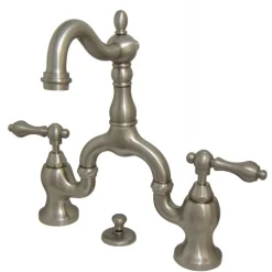 Kingston Brass English Country Bathroom Bridge Faucet