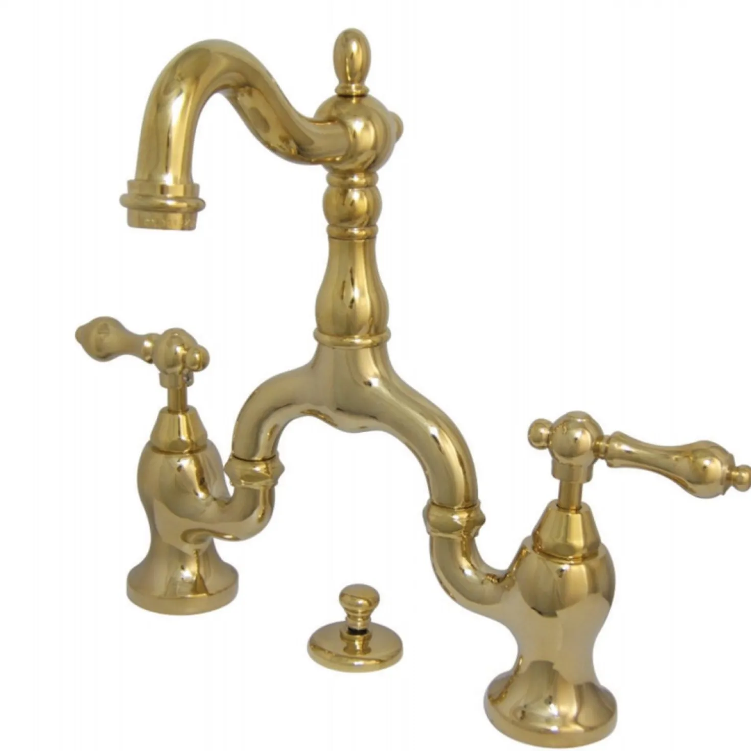 Kingston Brass English Country Bathroom Bridge Faucet