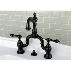 Kingston Brass English Country Bathroom Bridge Faucet