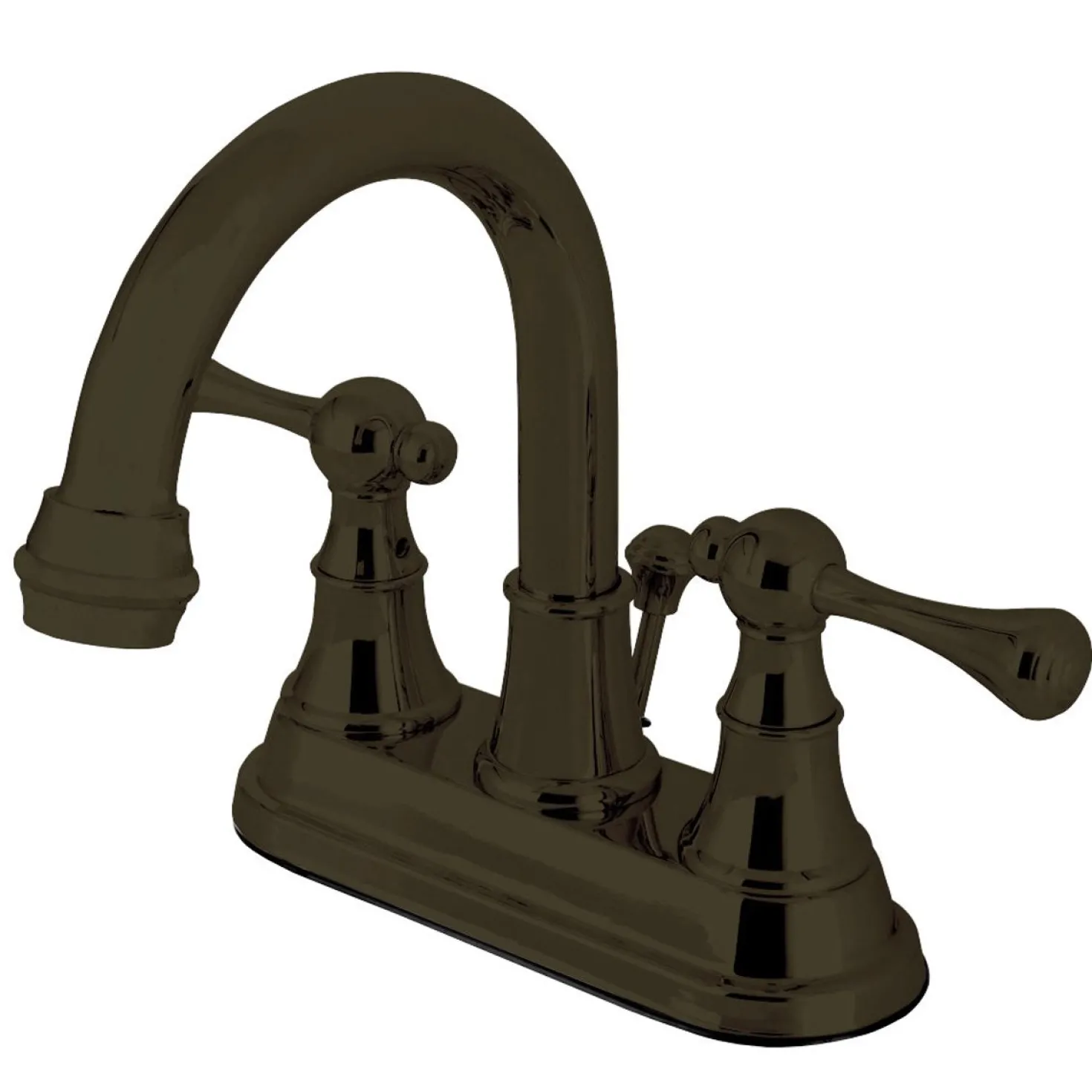 Kingston Brass English Country 4-Inch Centerset Bathroom Faucet