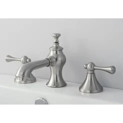 Kingston Brass English Country 8-Inch Widespread Bathroom Faucet