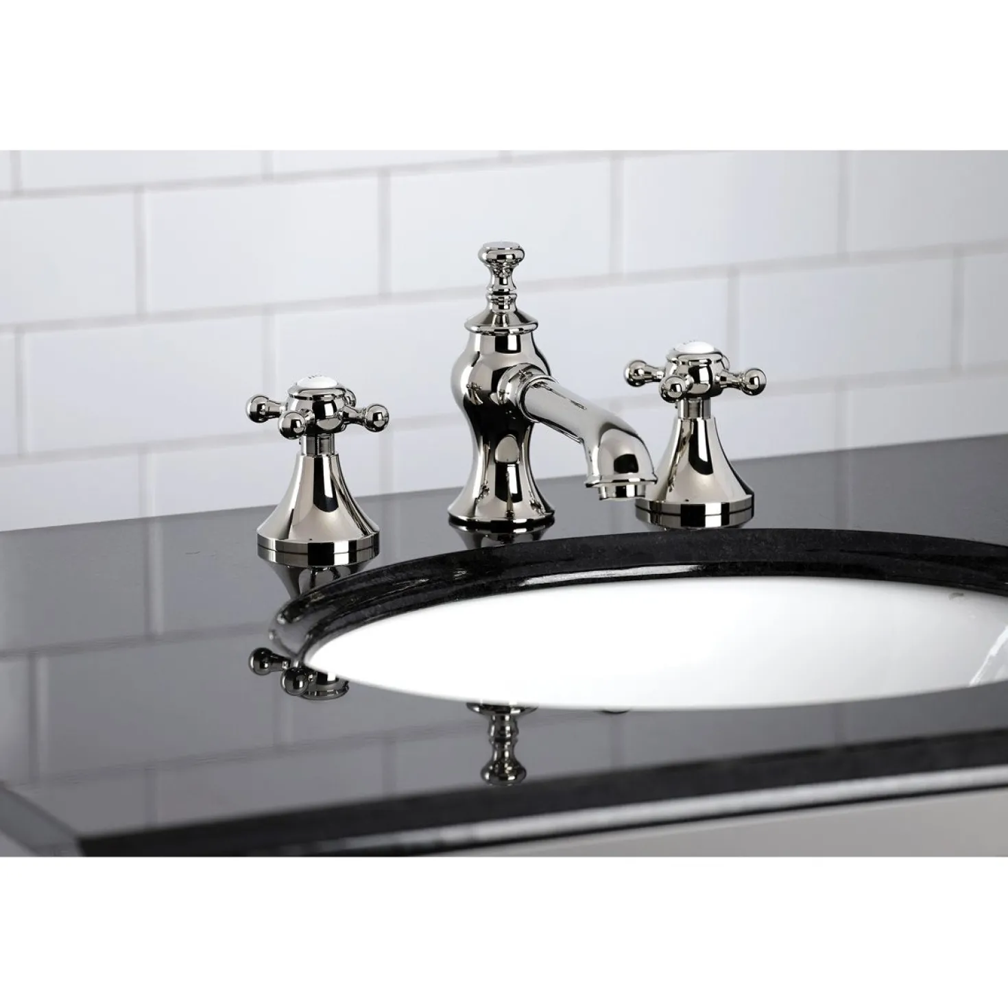 Kingston Brass English Country 8" Widespread Bathroom Faucet