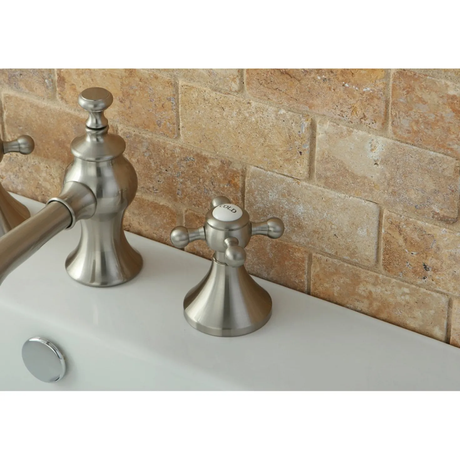 Kingston Brass English Country 8" Widespread Bathroom Faucet