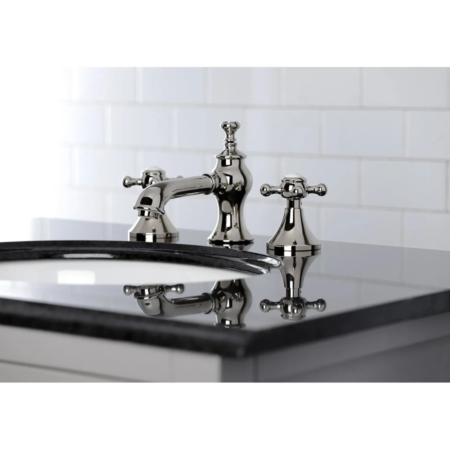 Kingston Brass English Country 8" Widespread Bathroom Faucet