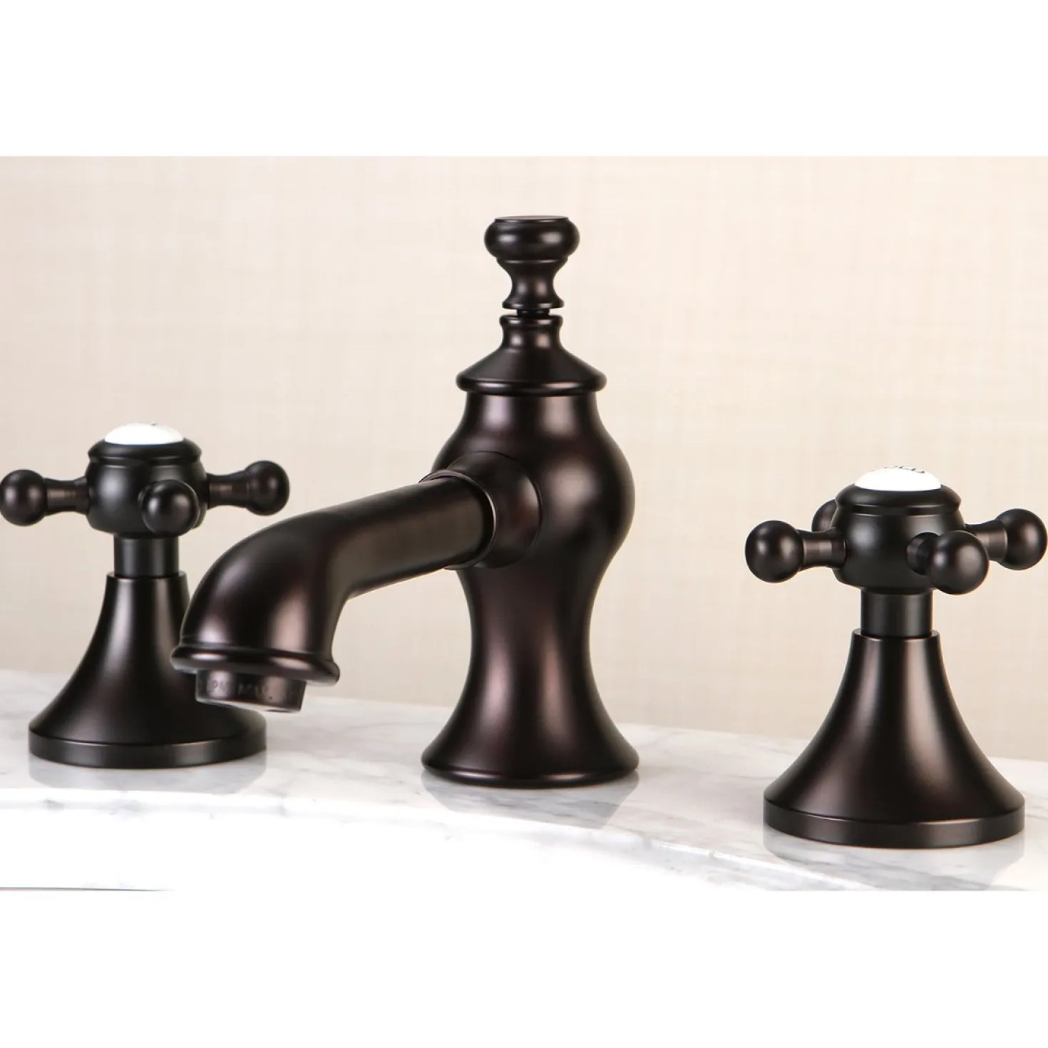 Kingston Brass English Country 8" Widespread Bathroom Faucet