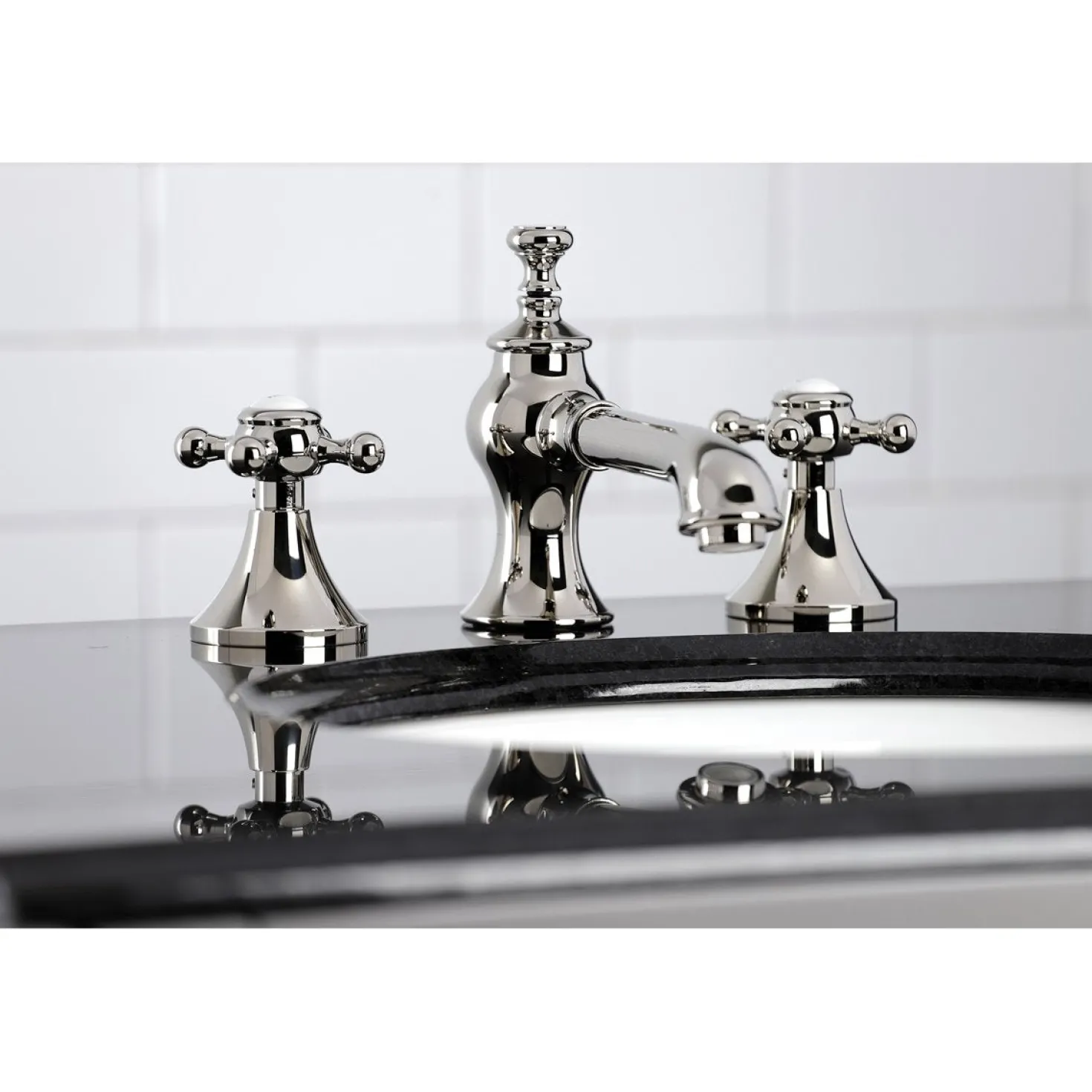 Kingston Brass English Country 8" Widespread Bathroom Faucet
