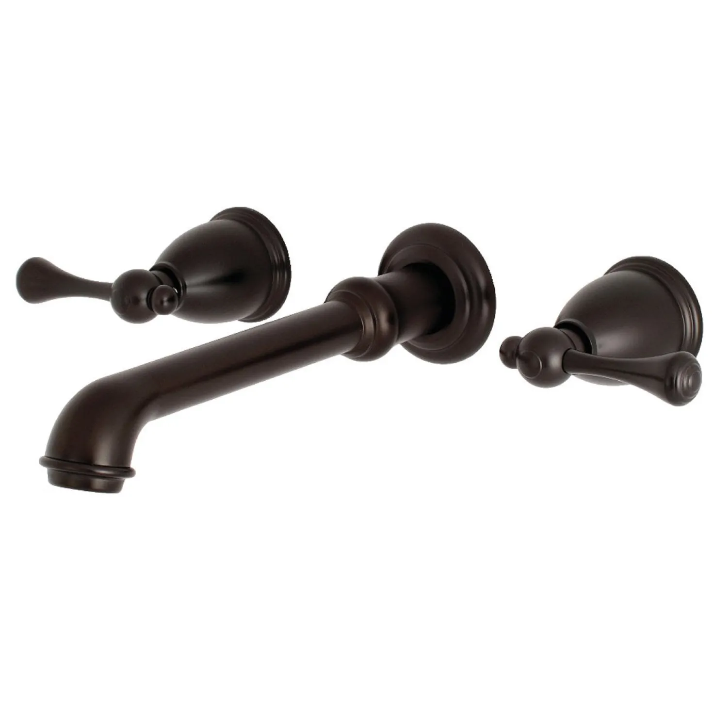 Kingston Brass English Country Wall Mount 8-Inch Center Roman Tub Filler