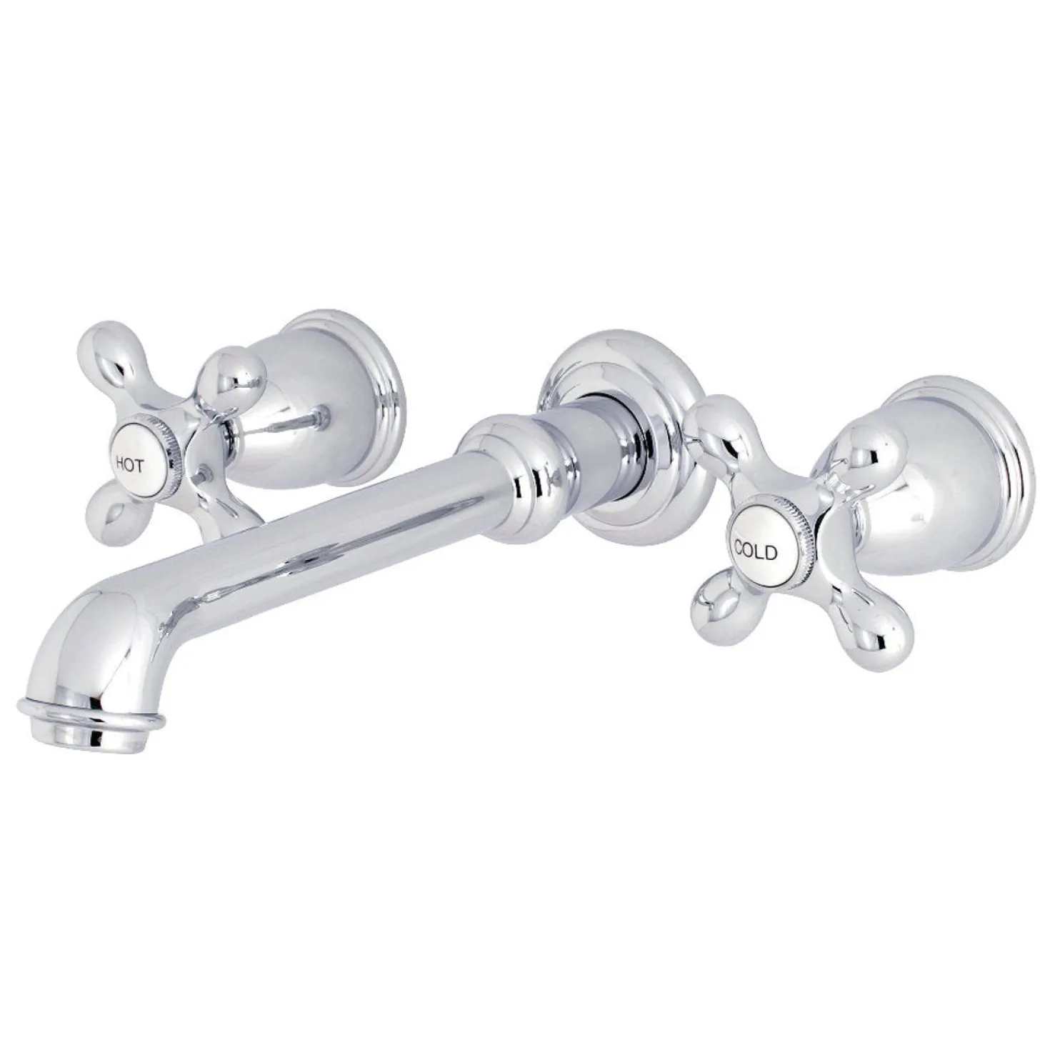 Kingston Brass English Country 2-Handle Wall Mount Roman Tub Faucet