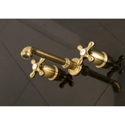 Kingston Brass English Country 2-Handle Wall Mount Roman Tub Faucet