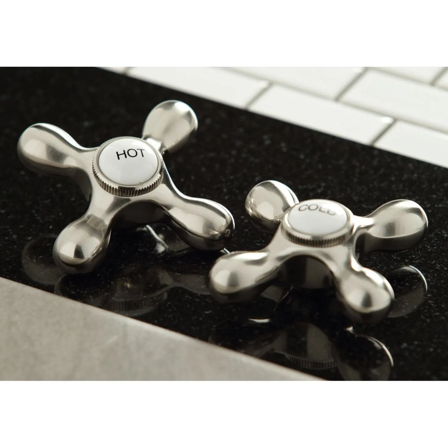 Kingston Brass English Country 2-Handle Wall Mount Roman Tub Faucet