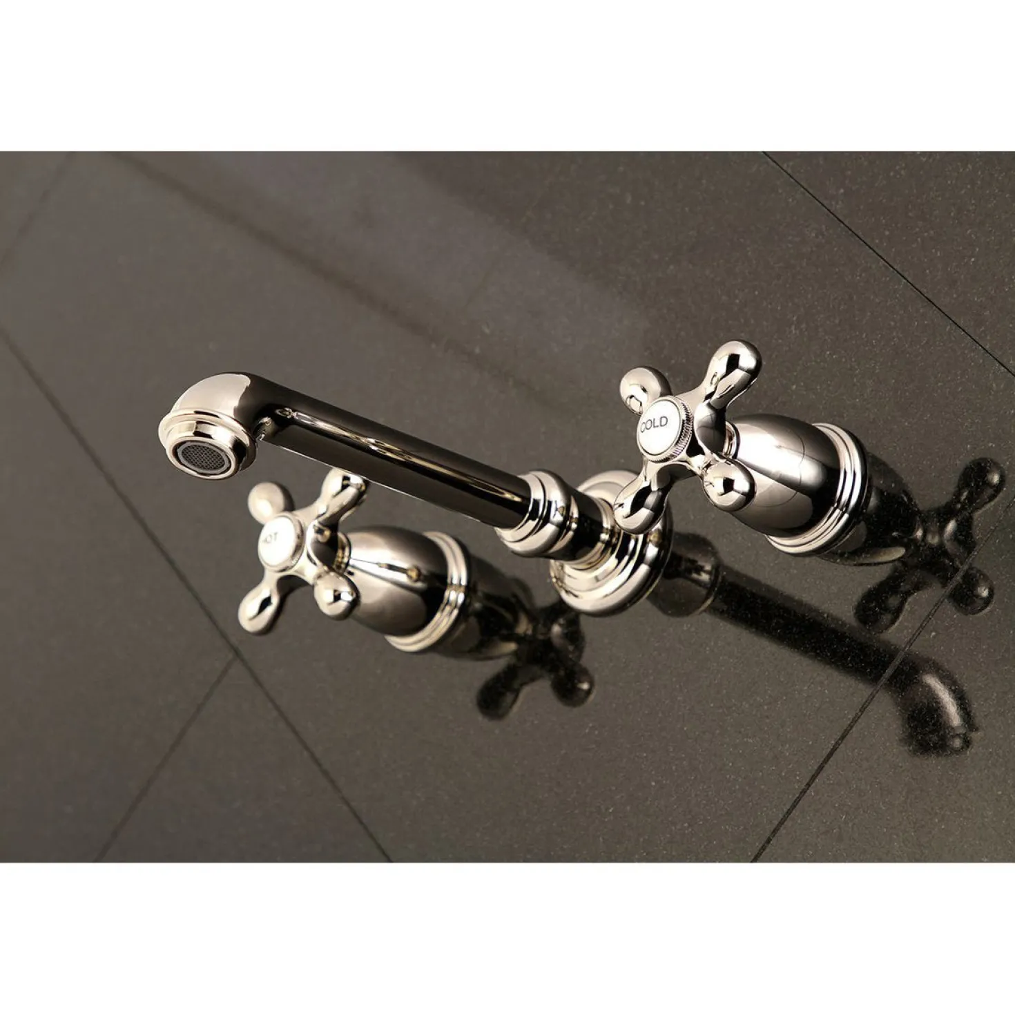 Kingston Brass English Country 2-Handle Wall Mount Roman Tub Faucet