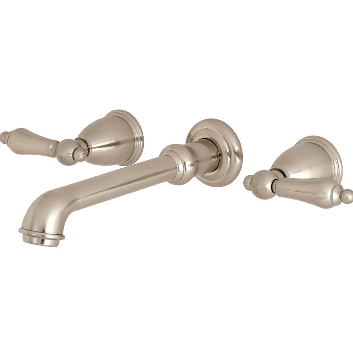 Kingston Brass English Country 8-Inch Center Wall Mount Roman Tub Filler