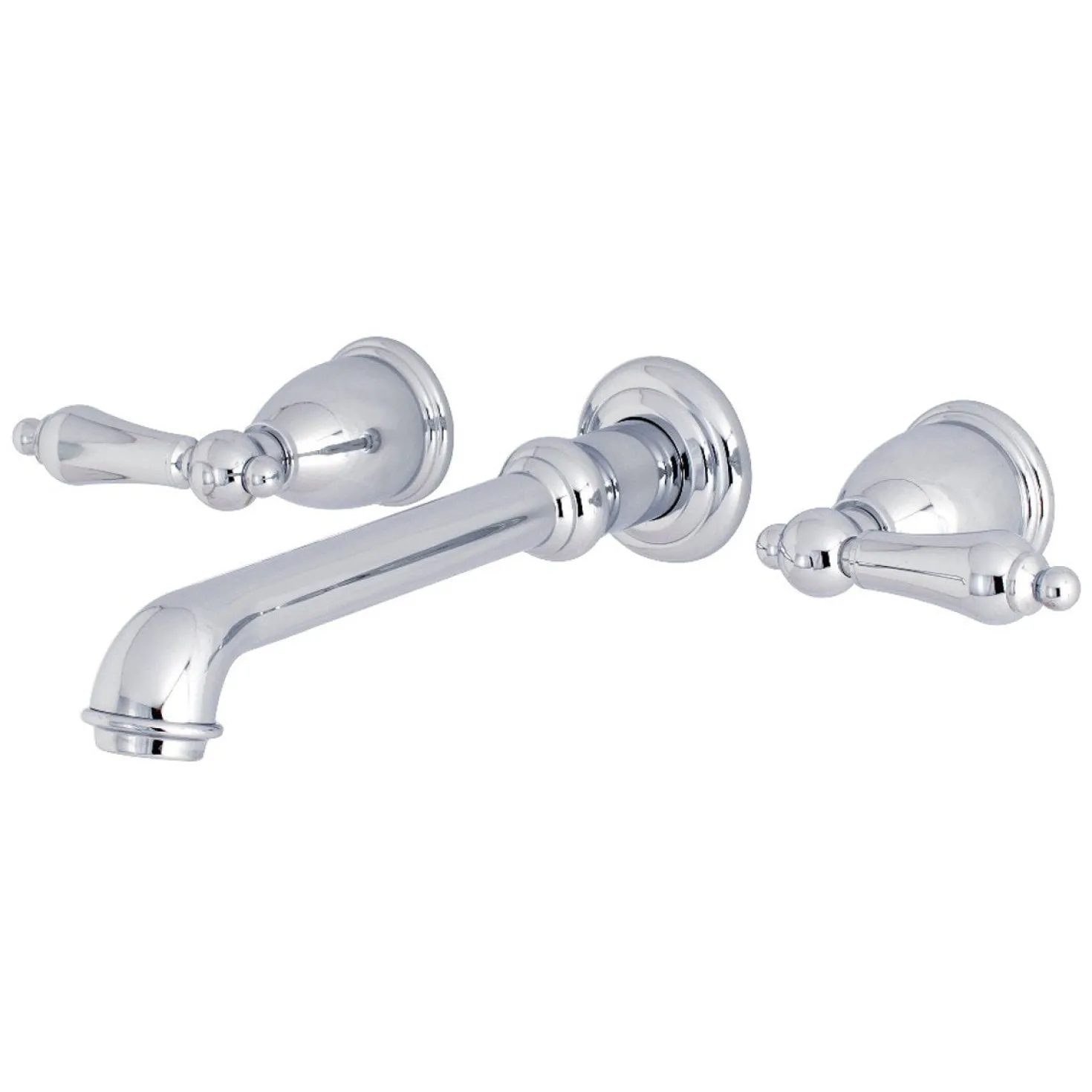 Kingston Brass English Country 8-Inch Center Wall Mount Roman Tub Filler