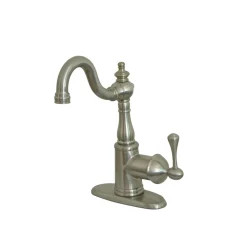 Kingston Brass English Vintage Bar Faucet with Cover Plate