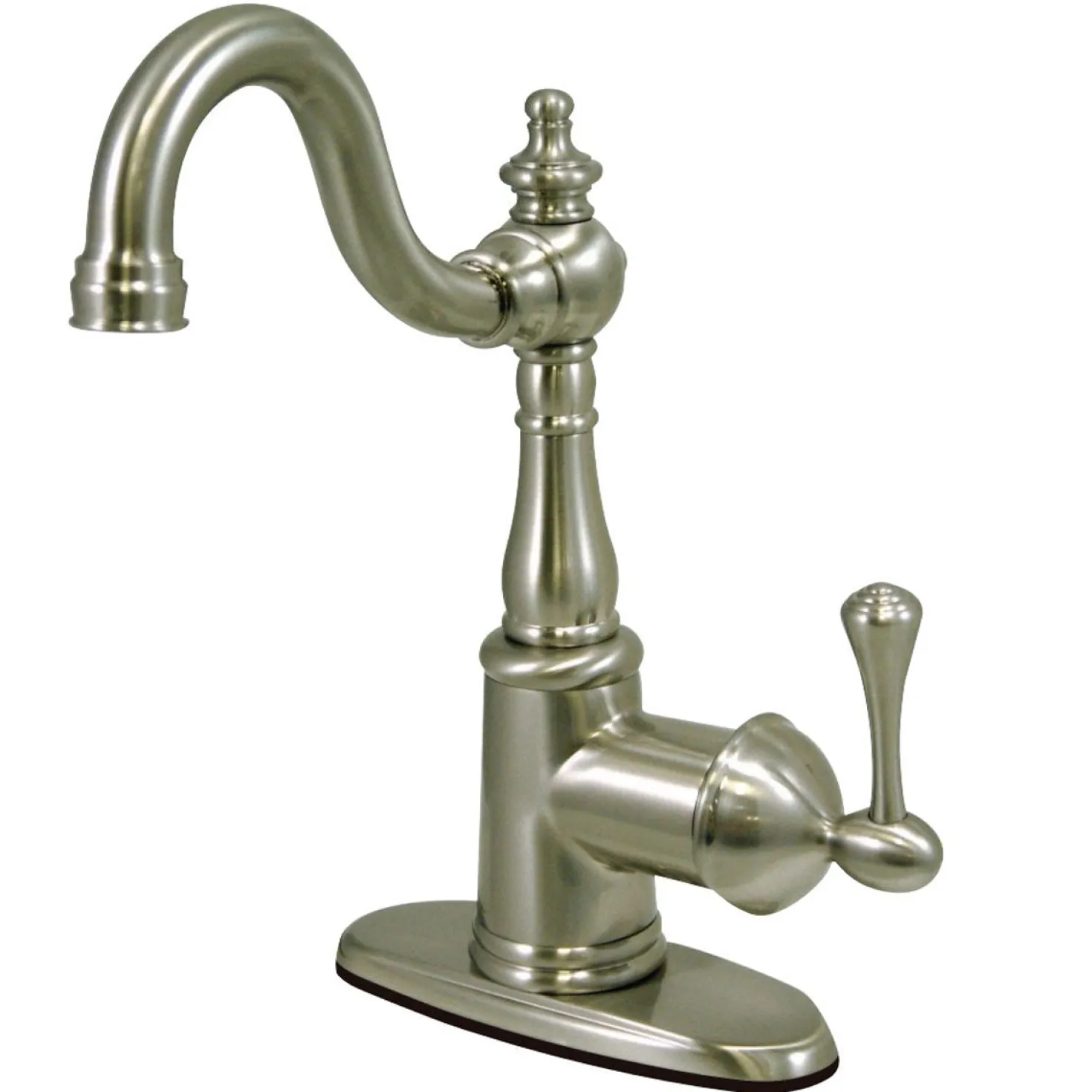 Kingston Brass English Vintage Fauceture Single-Handle 4-Inch Centerset Bathroom Faucet