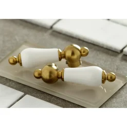 Kingston Brass English Vintage 2-Handle Wall Mount Roman Tub Faucet