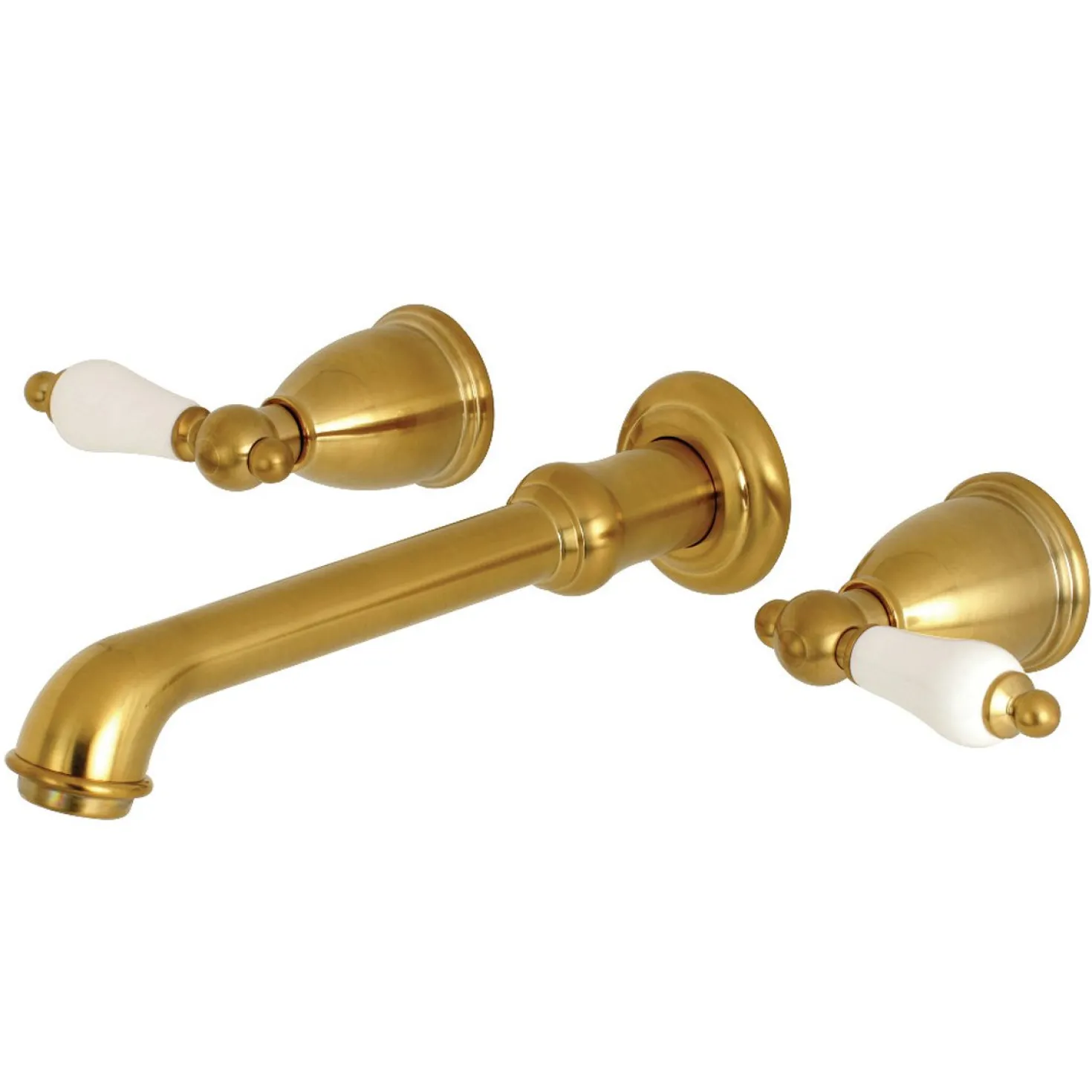 Kingston Brass English Vintage 2-Handle Wall Mount Roman Tub Faucet