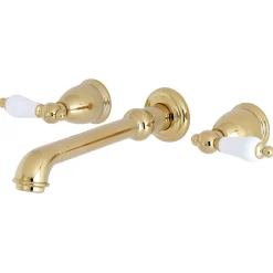 Kingston Brass English Vintage 2-Handle Wall Mount Roman Tub Faucet