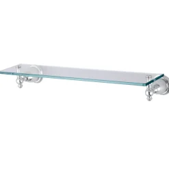Kingston Brass English Vintage Glass Shelf