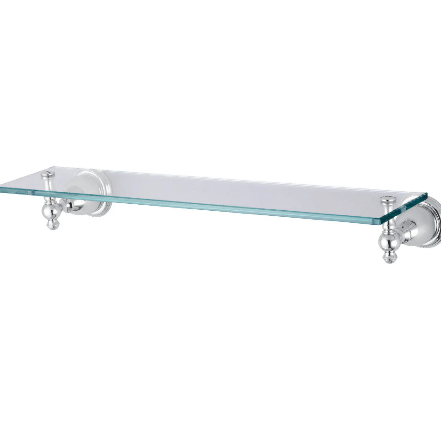Kingston Brass English Vintage Glass Shelf