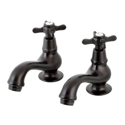 Kingston Brass Essex Basin Tap Faucet with Cross Handle