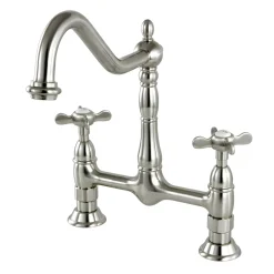Kingston Brass Essex 8" Centerset Kitchen Faucet Less Sprayer