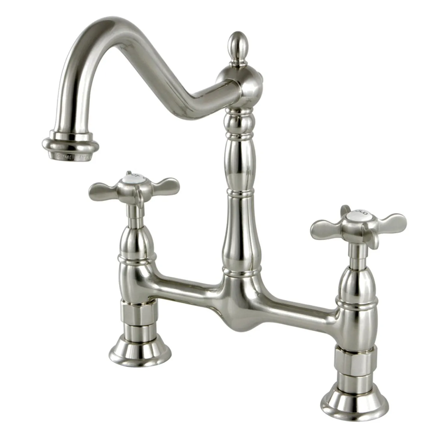 Kingston Brass Essex 8" Centerset Kitchen Faucet Less Sprayer