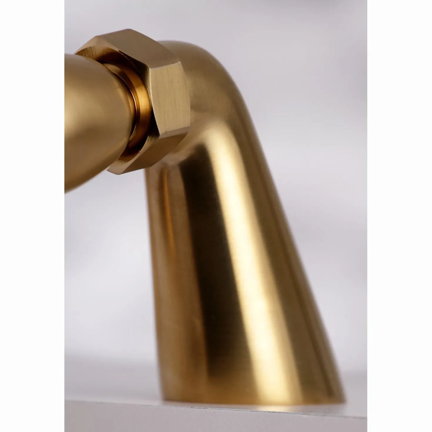 Kingston Brass Essex 6" Centers Deck Mount Clawfoot Tub Filler with Hand Shower