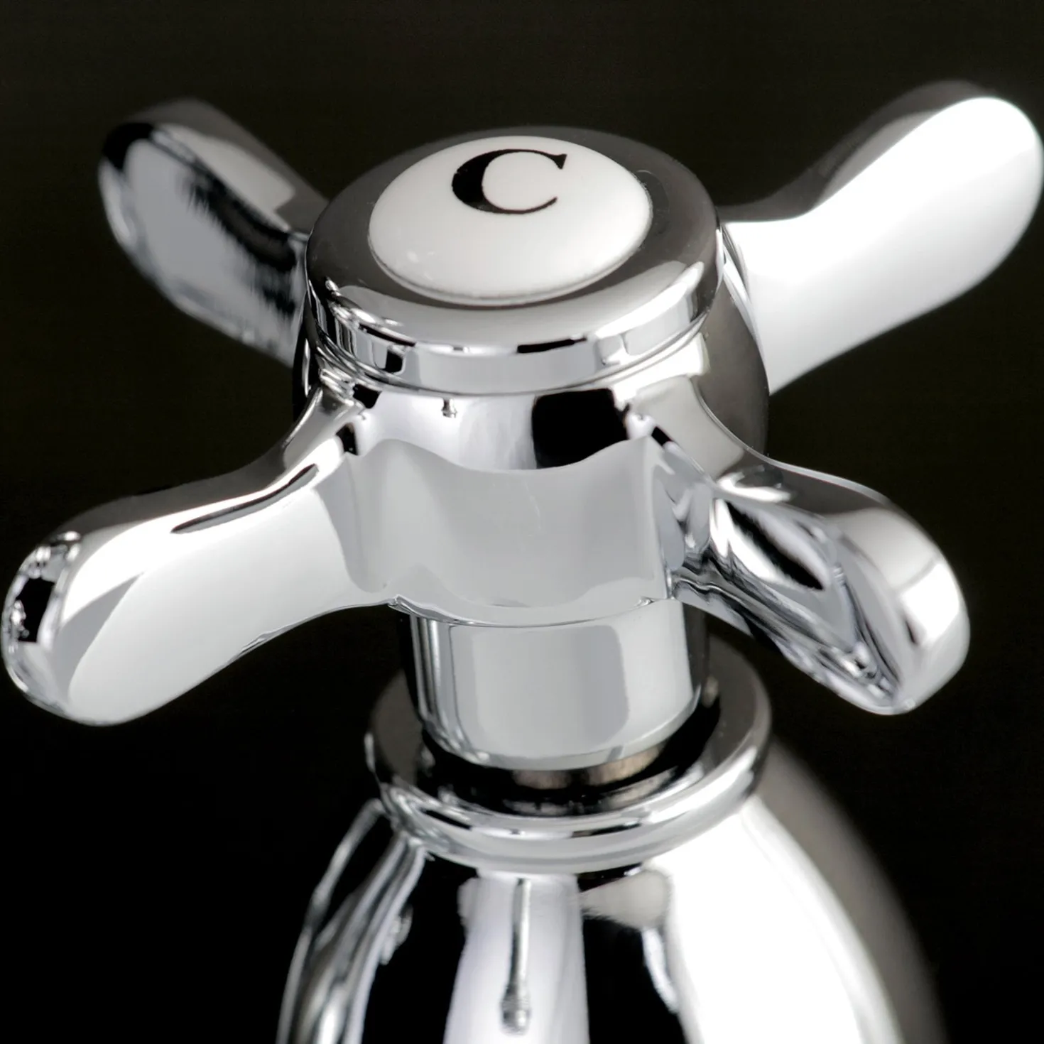 Kingston Brass Essex Deck Mount 4" Centerset Lavatory Faucet with Brass Pop-up