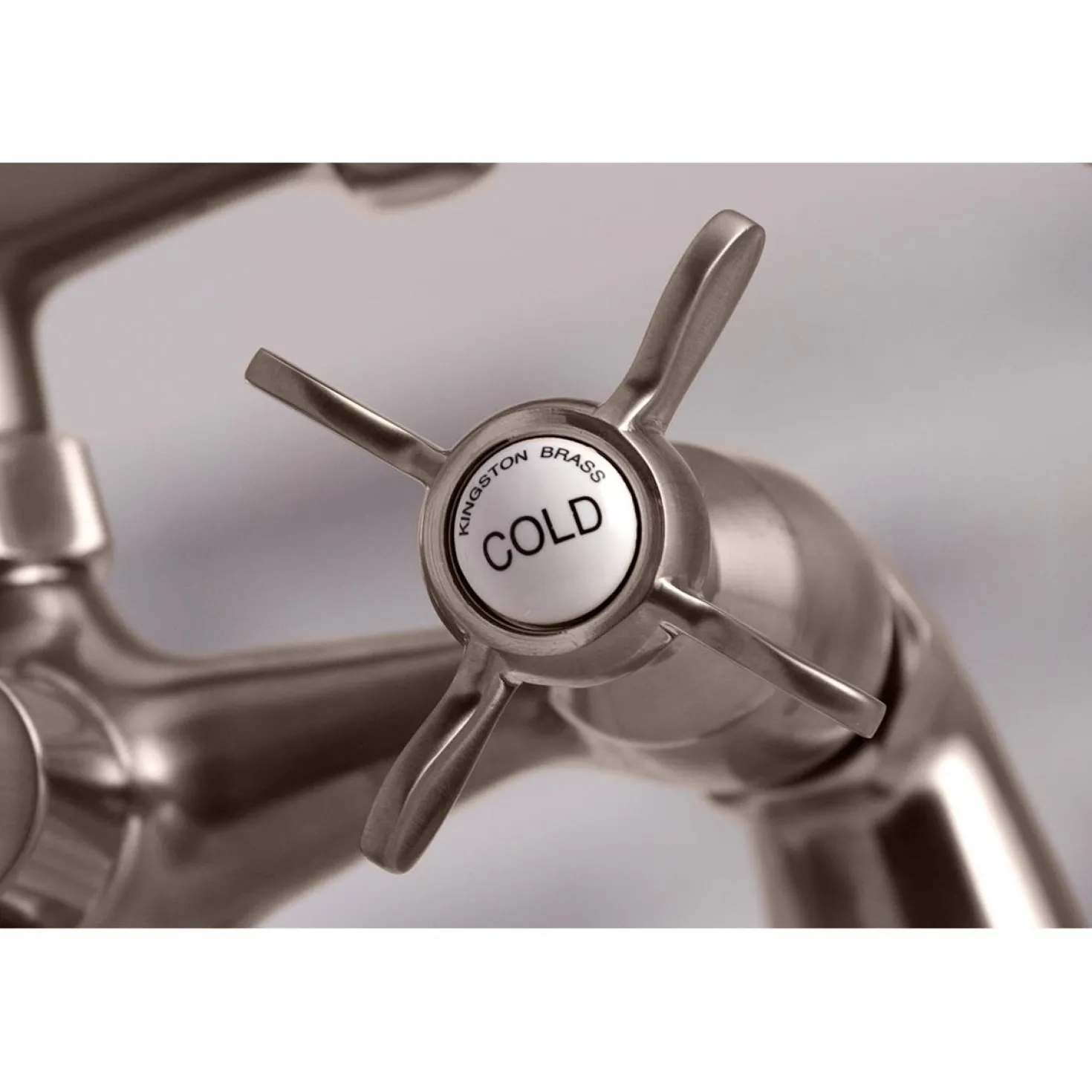 Kingston Brass Essex Deck Mount Clawfoot Tub Filler with Hand Shower