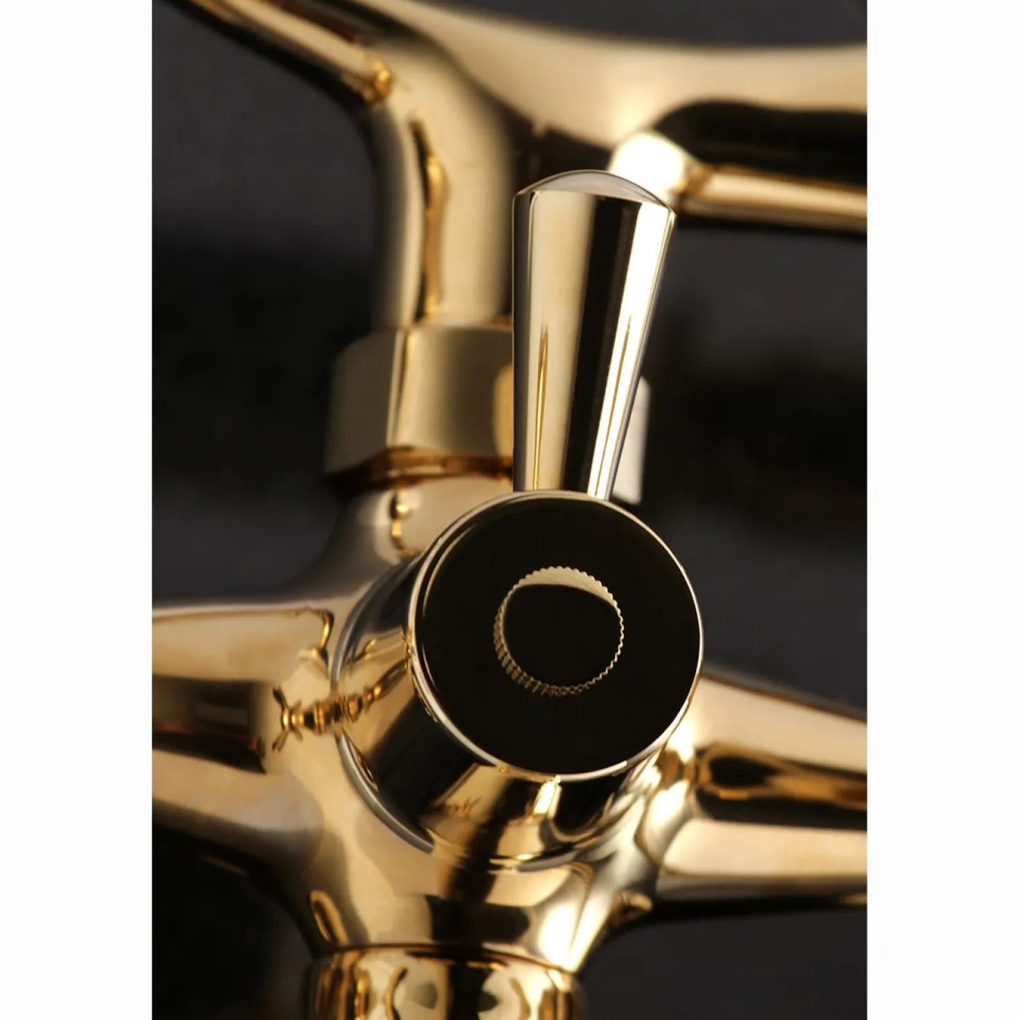 Kingston Brass Essex 2-Handle Wall Mount Clawfoot Tub Faucet with Hand Shower