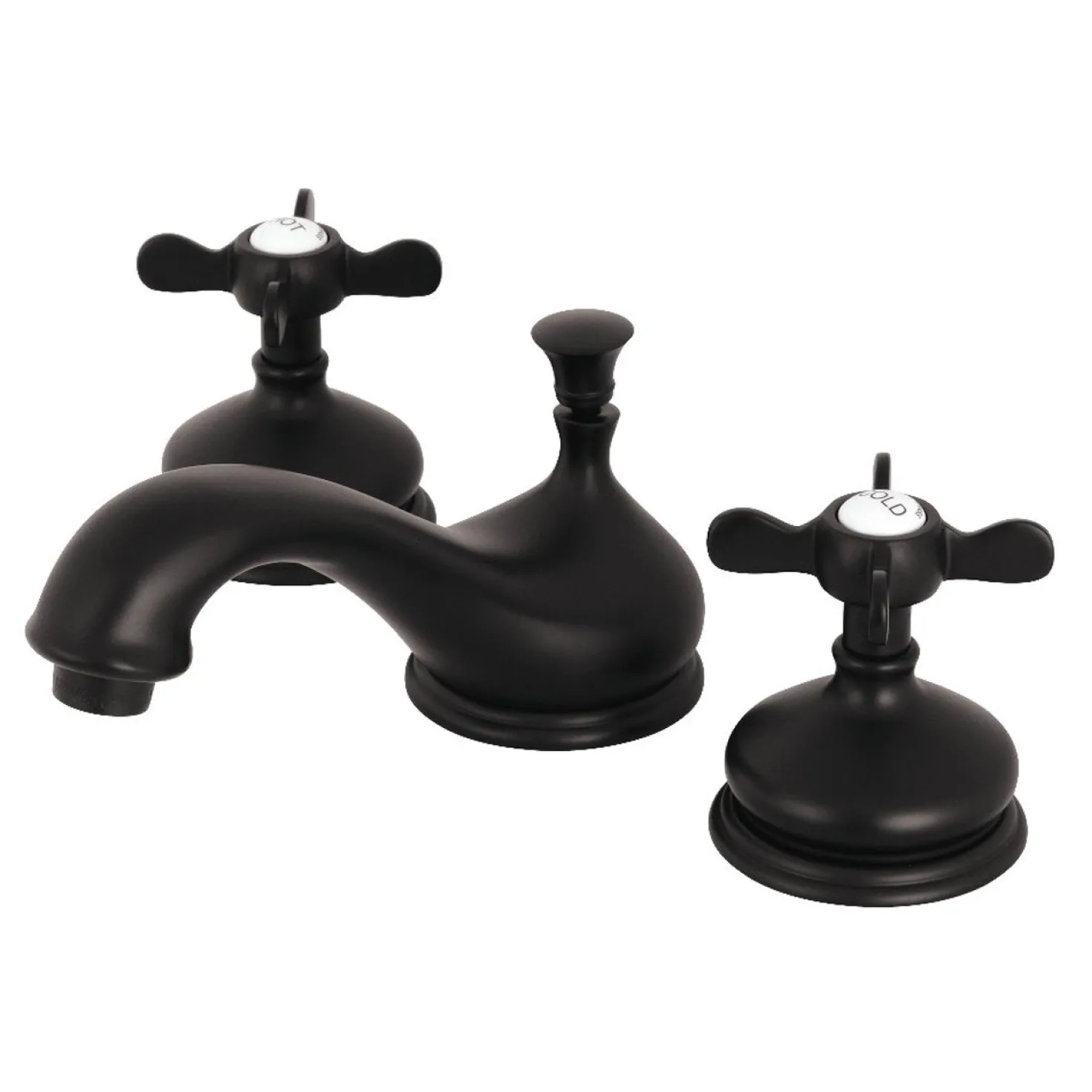 Kingston Brass Essex 3-Hole 8-Inch Widespread Bathroom Faucet