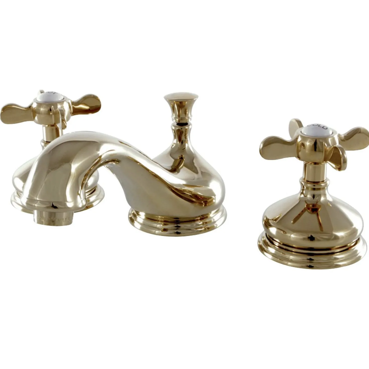 Kingston Brass Essex 3-Hole 8-Inch Widespread Bathroom Faucet