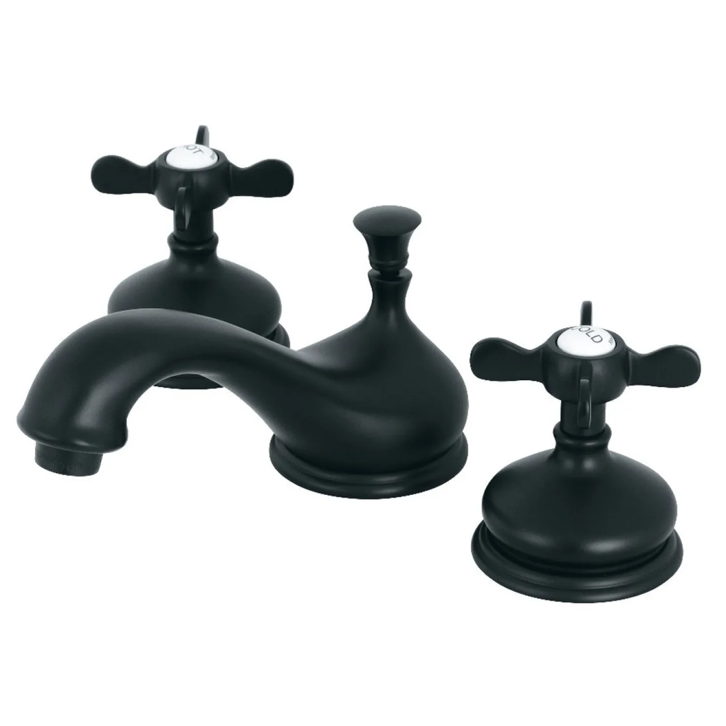 Kingston Brass Essex 3-Hole 8-Inch Widespread Bathroom Faucet