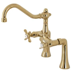 Kingston Brass Essex 7-Inch Center Deck Mount Clawfoot Tub Faucet