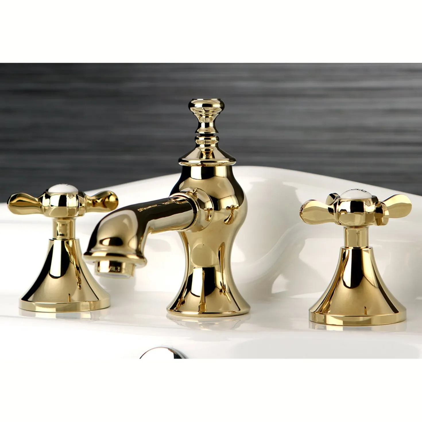 Kingston Brass Essex 8-Inch Widespread Bathroom Faucet