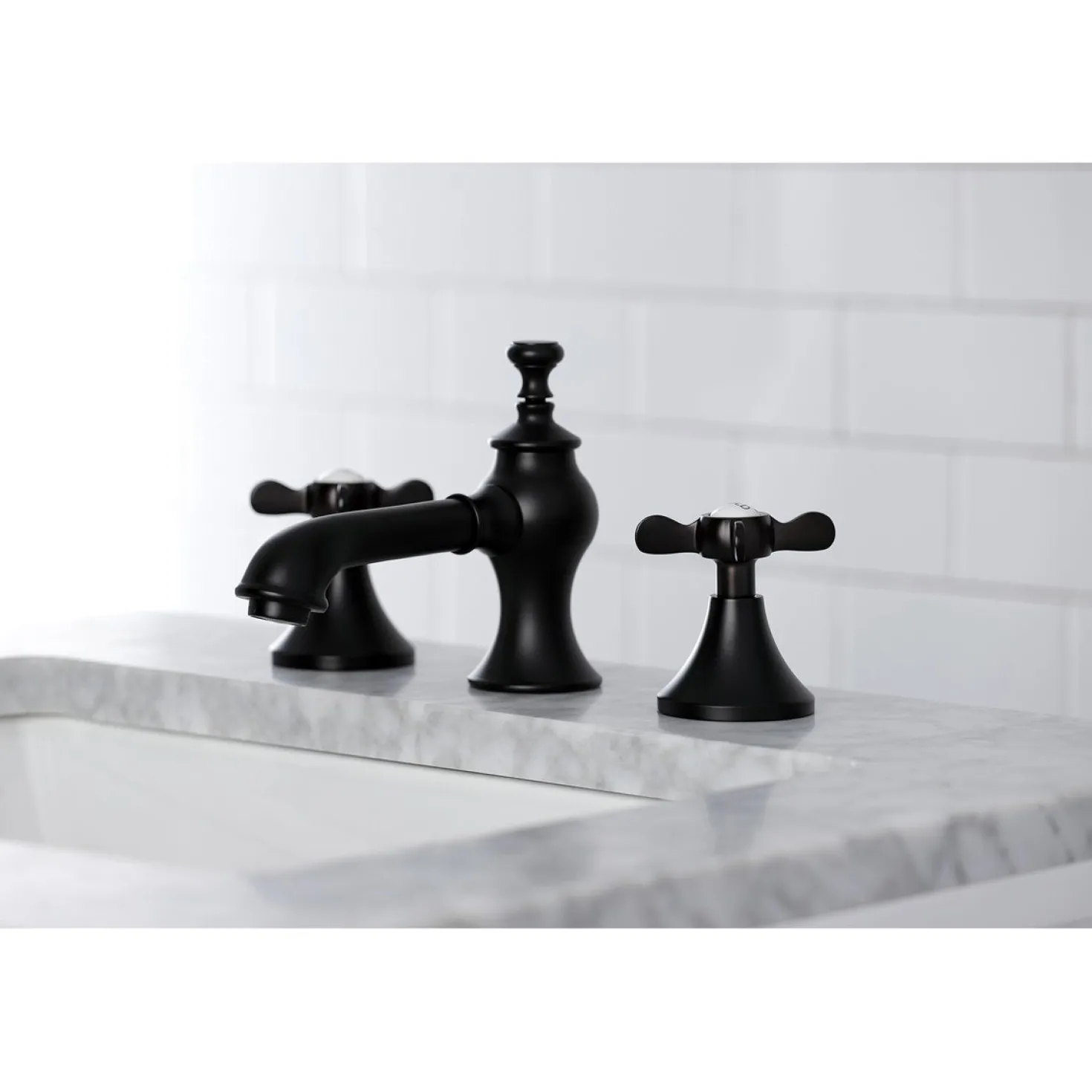 Kingston Brass Essex 8-Inch Widespread Bathroom Faucet