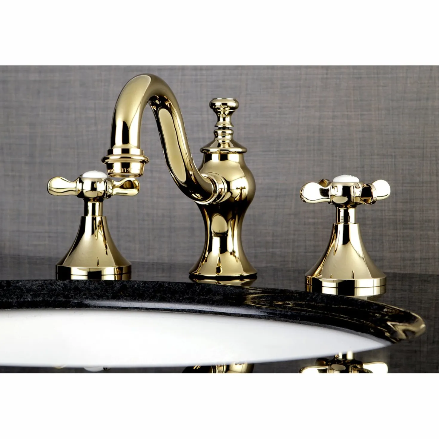 Kingston Brass Essex 8-Inch Widespread 3-Hole Bathroom Faucet