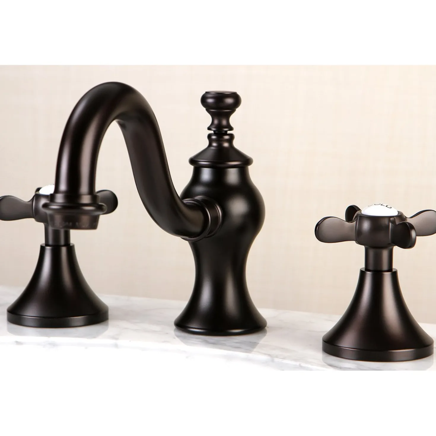 Kingston Brass Essex 8-Inch Widespread 3-Hole Bathroom Faucet