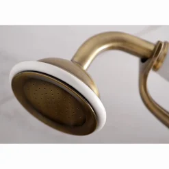 Kingston Brass Essex Wall Mount Clawfoot Tub Filler with Hand Shower