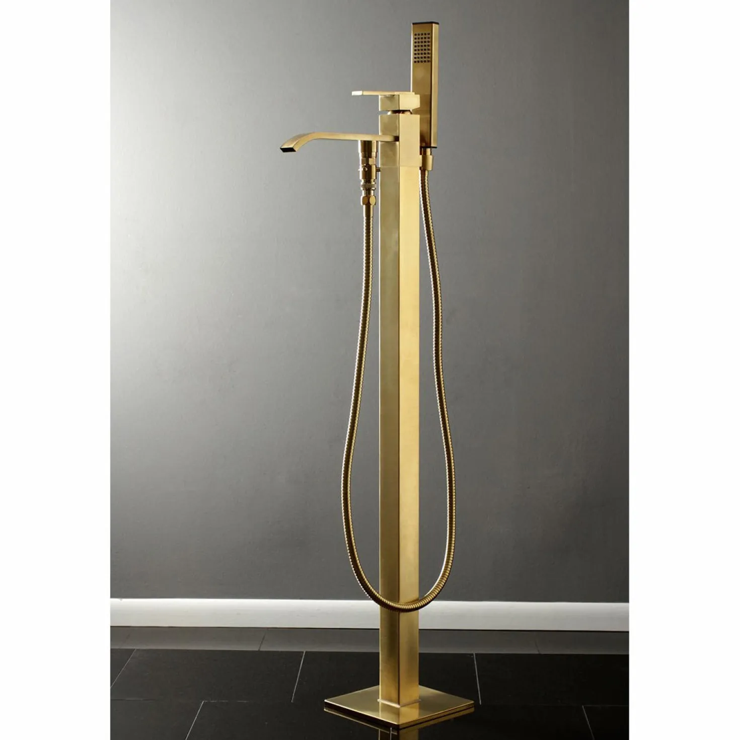 Kingston Brass Executive Freestanding Roman Tub Filler