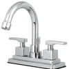 Kingston Brass Executive 4-Inch Centerset Bathroom Faucet