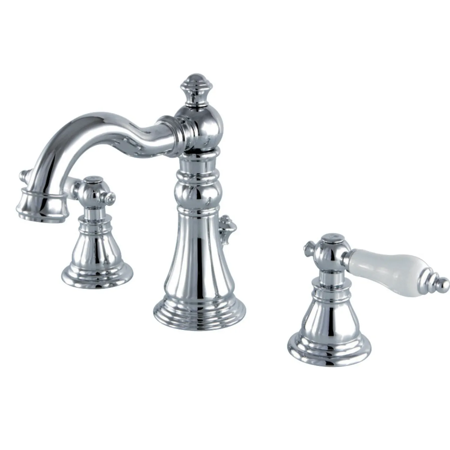 Kingston Brass Fauceture American Patriot Widespread Bathroom Faucet