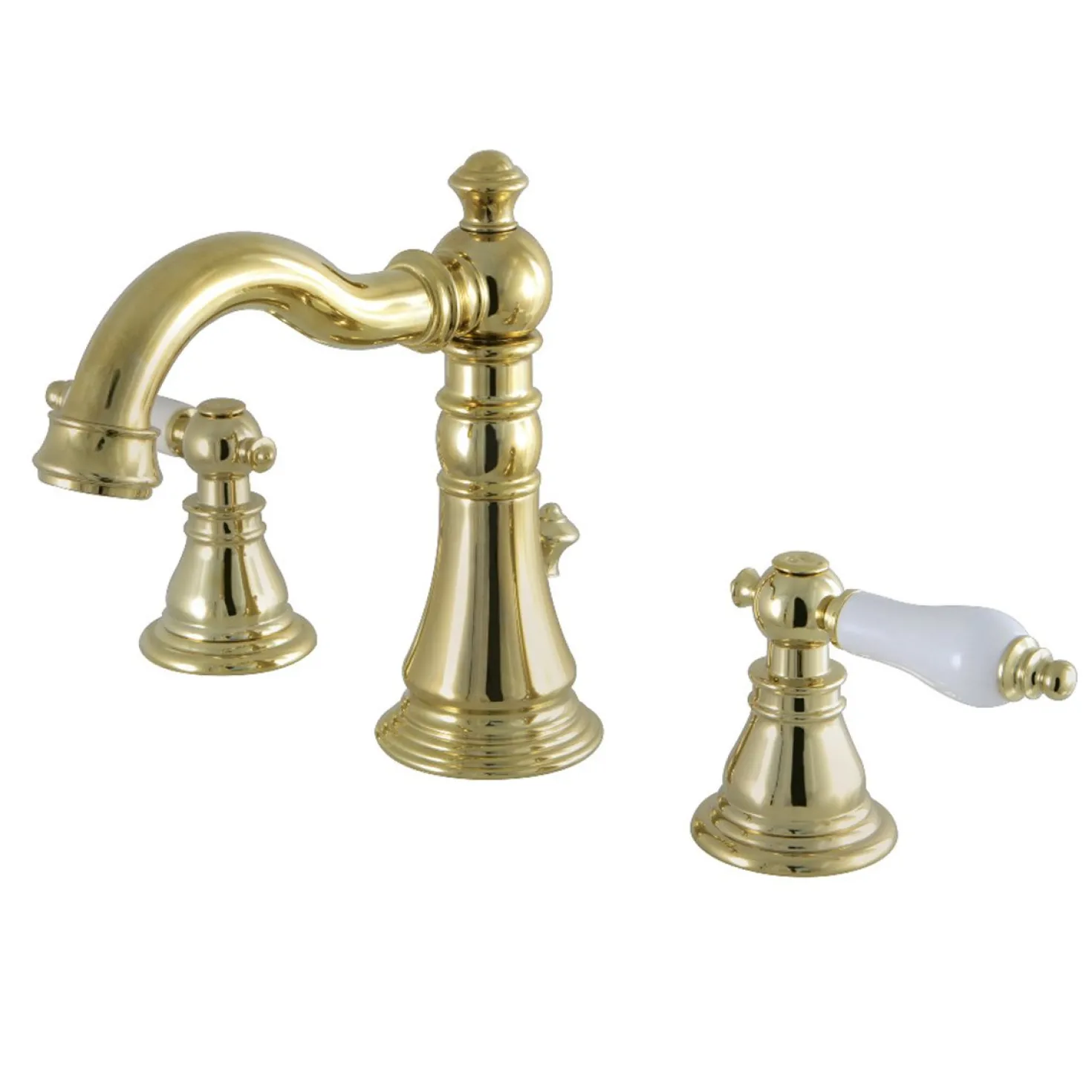 Kingston Brass Fauceture American Patriot Widespread Bathroom Faucet