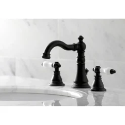 Kingston Brass Fauceture American Patriot Widespread Bathroom Faucet